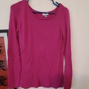 Purple thin sweater xstp